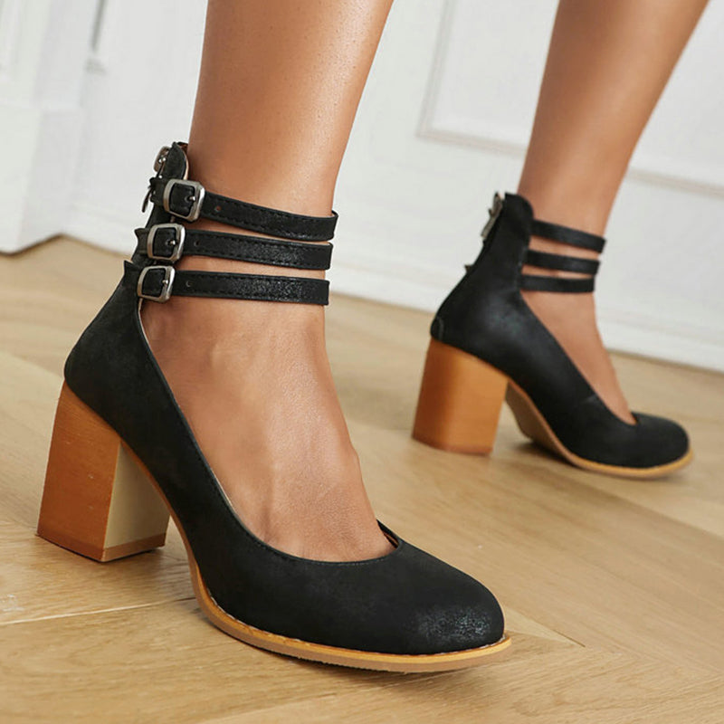 Caa - Plain Sandals With Ankle Strap