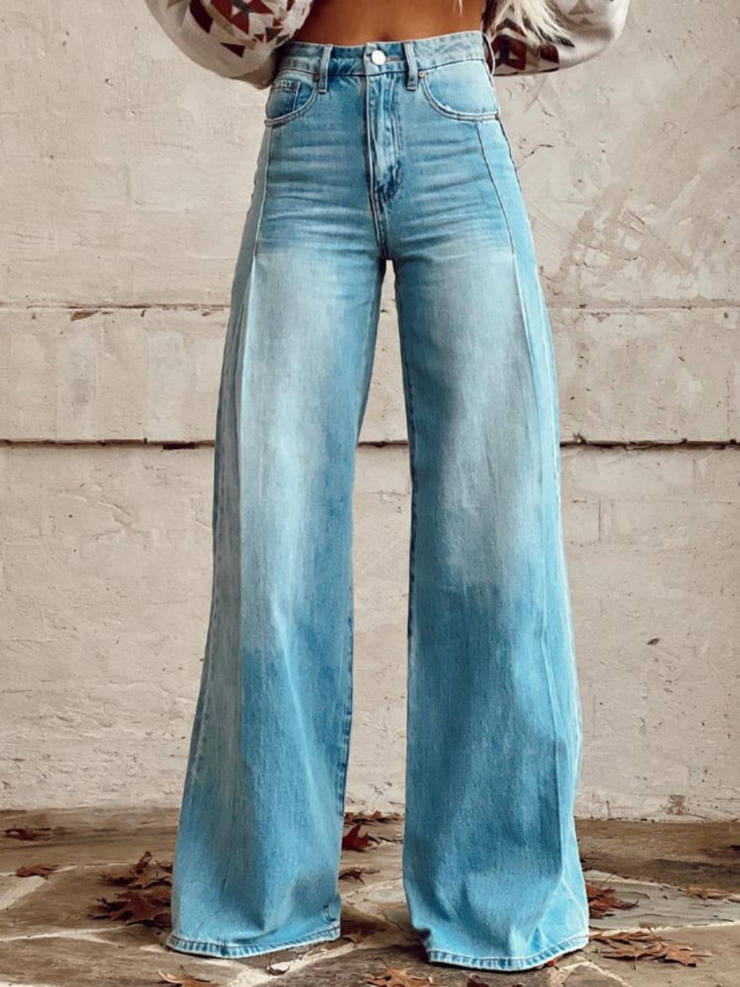DOROTEA - CLASSIC WIDE-LEG PANTS