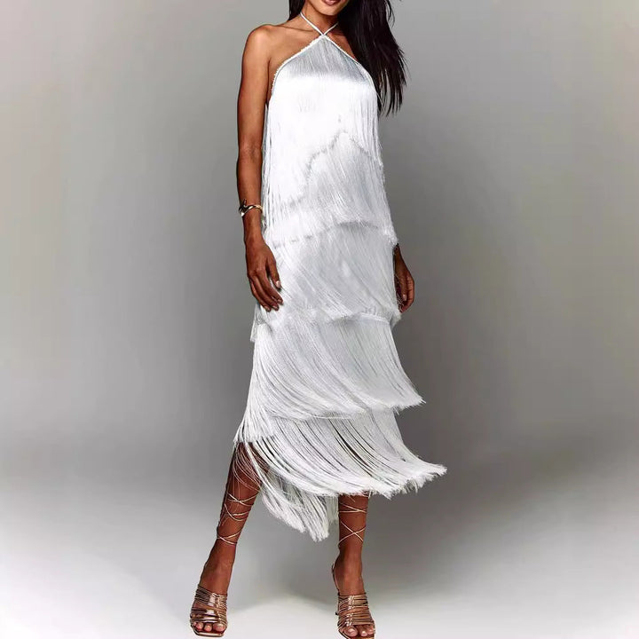 Eva - Dress With Tassels