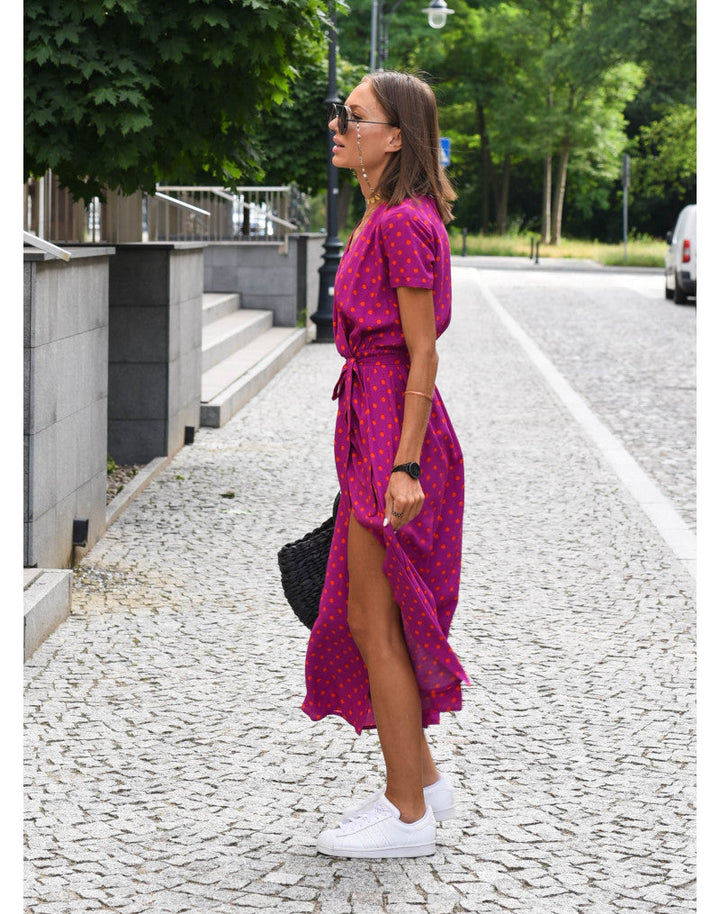 Theresita - Elegant Wrap Dress