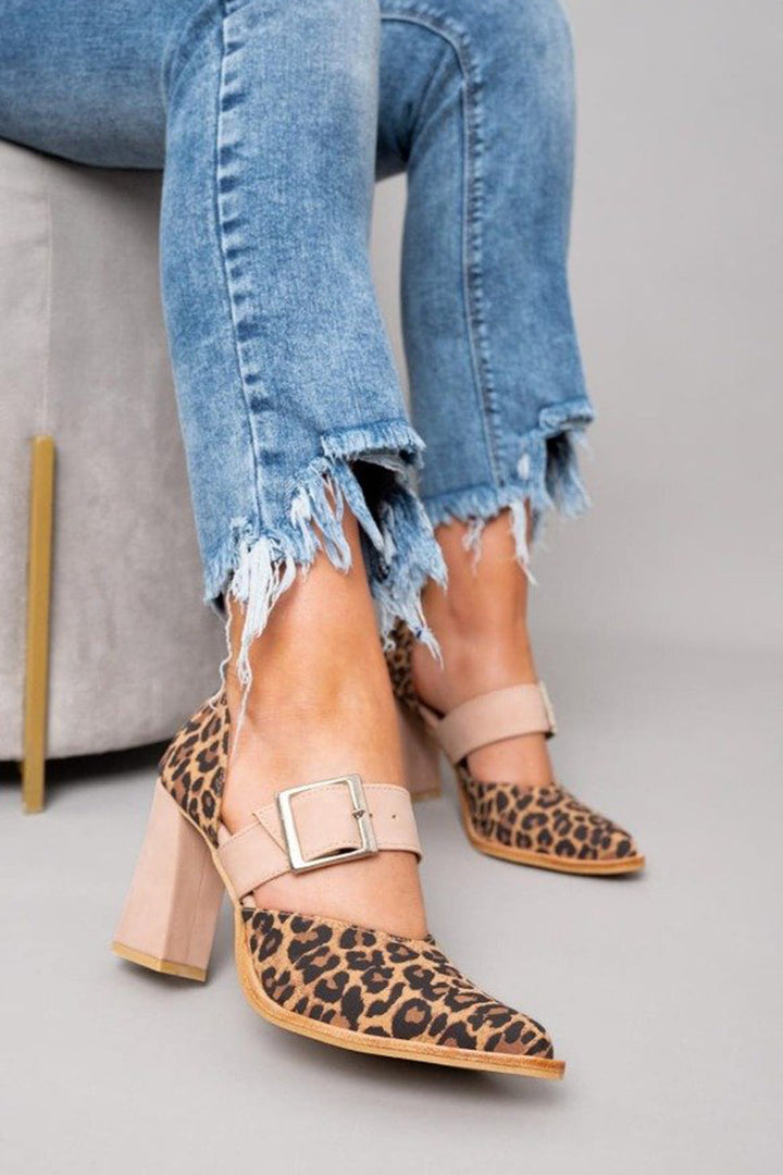 Avano - Leopard Print Sandals